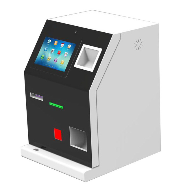 Multi Coins Deposit and Changer Counter Top Cash Acceptor Payment Kiosk Machine for Restaurant Retail Shop