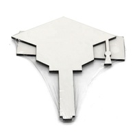 Cadre photo personnalisé MDF DIY Creative Senior Grad Hat Plaque for Anniversary Graduation Gifts Sublimation Blank