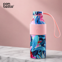 Thermos YEKEA 500 ml à double paroi en acier inoxydable 304, isolation sous vide 12-24 heures, tasse thermique minimaliste avec couvercle, boissons chaudes et froides