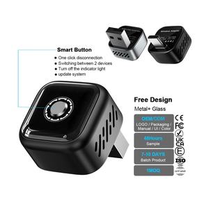 Portatile Mini 2 in 1 CarPlay Android Auto cablato per Wireless Wifi Car Play AI Box USB un tipo C adattatore Dongle per Apple iPhone - Product Image 1