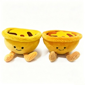 <b>Egg</b> Tart Plush <b>Toy</b> Pastry Plushie Food-Shaped Stuffed Animal Dessert-Themed Soft <b>Toy</b> PP Cotton Filling Halloween for 0-24 Months - Product Image 3
