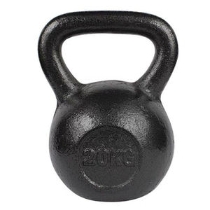 Professional Grade Black Cast Iron Kettlebells Solid Painted <b>Strength</b> <b>Training</b> Equipment Home Gym Workouts Men Women - Product Image 6