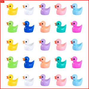 Mini Ornements en Résine Canard, Figurines Micro-Paysage, Petits Canards Jaunes, Artisanat en Résine à Suspendre pour <span class=keywords><strong>Jardin</strong></span> Féerique et Décoration Intérieure - Product Image 6