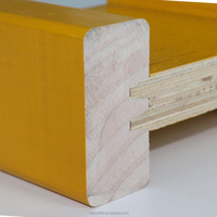 Poutre en bois jaune Doka H20 pour coffrage de construction JHJD pour coulage de béton