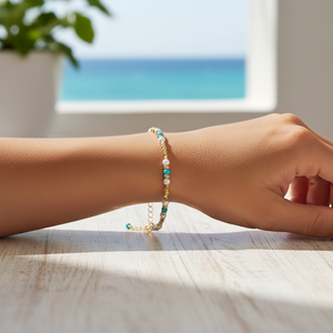 สร้อยข้อมือลูกปัดตาชั่วร้ายที่ดี - Product Image 3