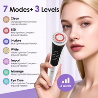 Masseur facial personnalisé avec logo, équipement de beauté pour usage domestique, appareil de lifting du visage