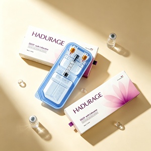 Anti-âge HADURAGE Gel HA Réticulé en Profondeur, Produit de Remplissage Dermique 24mg 1ml/10ml Injectable pour Lèvres et <span class=keywords><strong>Contour</strong></span> <span class=keywords><strong>des</strong></span> <span class=keywords><strong>Yeux</strong></span> - Durée de 6 à 24 Mois - Product Image 1