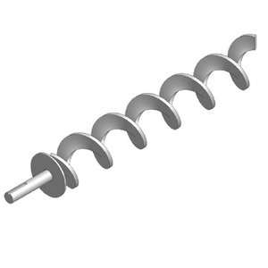 Automatische Edelstahl kleine flexible wellen lose <span class=keywords><strong>Spiral</strong></span> trogs ch necken förderer Hersteller für die Schlamme nt wässer ung - Product Image 4
