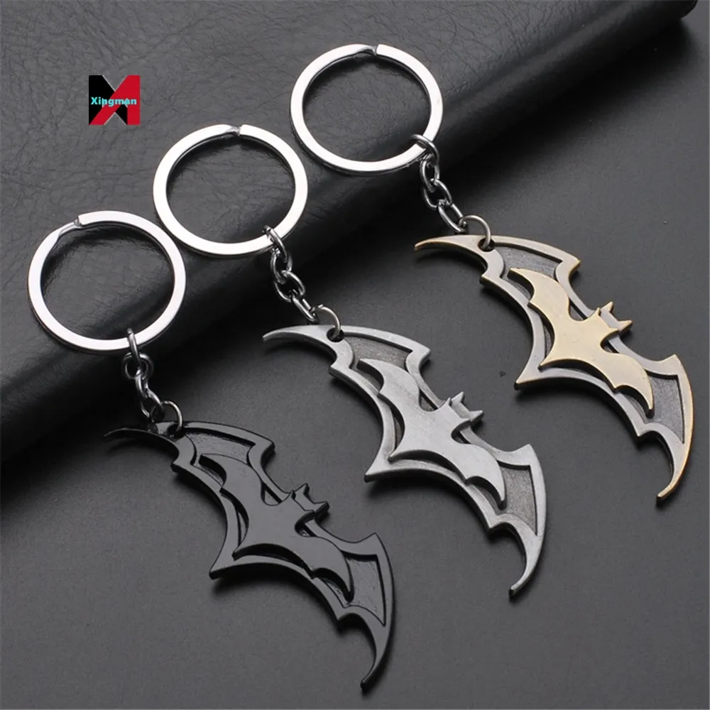 2022 new China Jewelry Factory Movie Pendant Men and Women Same Model Alloy Batmans Avengers Keychain