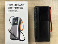 Power Bank 20000mAh PD100W Pengisian Cepat, Stasiun Daya Portabel untuk Notebook Laptop