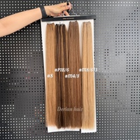Extensions de cheveux les plus vendues, 100% cheveux humains bruts, cuticules alignées, trame invisible sans couture, Genius Seamless