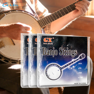 Banjo a <span class=keywords><strong>4</strong></span> Corde in Lega di Nichel Acciaio di Calibro Medio 9-30 Tono Brillante Personalizzato Prezzo di Fabbrica per Principianti - Product Image 1