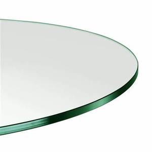 Tùy Chỉnh Chất Lượng Cao 6Mm 8Mm 10Mm 12Mm Rõ Ràng Vòng Tempered Bảng Top <span class=keywords><strong>Glass</strong></span> Giá - Product Image 2