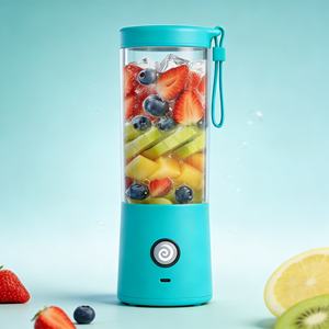 Licuadora Portátil para Exteriores de Alta Resistencia con Batería USB, 450 ml, Modo Turbo, Limpieza con un Clic, Trituración de Hielo en 30s, Libre de BPA - Product Image 1