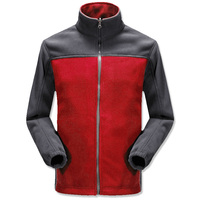 OEM ODM Individuelles Logo Unisex Klassische Polartec Softshell Winter Outdoor Fleecejacke mit durchgehendem Reißverschluss für Herren