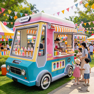 Camion alimentaire électrique ZOWN sûr et fiable avec certificat CE, adapté au marché international et aux affaires d'exportation - Product Image 1