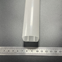 Diffuseur de lumière fluorescente blanc en polycarbonate de style asiatique moderne Bming Optical pour bande LED et lumière linéaire d'intérieur