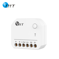 Universal 10A Smart Wifi Interruptor de pared Tuya Interruptores de control remoto con certificación CE FCC