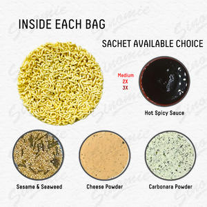 Service de restauration éthiopien vente en gros de nouilles instantanées frites-sac X sac/boîte, nouilles extra épaisses pour restaurants Ramen nouilles coréennes - Product Image 2