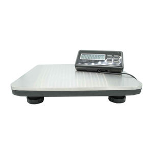 스테인레스 스틸 디지털 우편 스케일 LCD 바닥 계량 스케일 60/120/<span class=keywords><strong>150</strong></span>/200/300kg 익스프레스 물류 스케일 OEM 사용자 정의 - Product Image 1