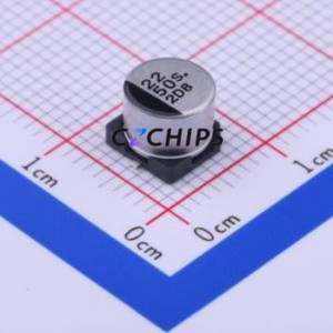 Condensador Electrolítico de Aluminio SMD EEE1HA220WAP, D6.3xL5.4mm 22uF 20% 50V 40mA-120Hz - Product Image 1