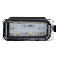 Eclairage de plaque d'immatriculation à LED pour Jaguar New XJ XF Pour Ford Fiesta Kuga S-MAX Focus Contrôleur Canbus intégré