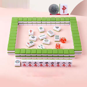 Offre Spéciale 24mm Mahjong Portable Sac avec Ligne Règle Jeu À La Maison Chinois Famille En Plein Air Fournisseur Personnalisé Voyage Mini Mahjong Ensemble - Product Image 2