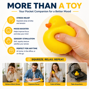 Wholesale Hot Selling TPR Duck Soft SqueezeToys Squishies for Children - Product Image 4