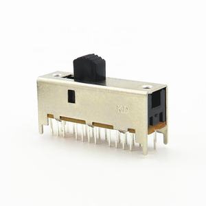 Interruttore per luci a sfioramento regolabile a 6 poli a 3 luci a sfioramento in miniatura in plastica a 2 posizioni - Product Image 1