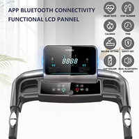 Tapis roulant électrique motorisé professionnel pour la maison et le sport, pliable, mini tapis roulant avec inclinaison