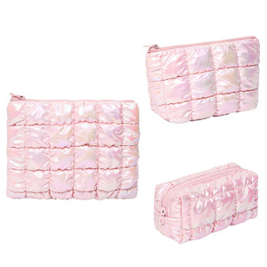Tùy Chỉnh Màu Hồng Mềm Mại Puff Make Up Mỹ Phẩm Organizer <span class=keywords><strong>Pouch</strong></span> Mới Nhất Xu Hướng Sản Phẩm <span class=keywords><strong>2025</strong></span> Fluffy Trang Điểm Túi Vẻ Đẹp Trường Hợp Cho Người Phụ Nữ - Product Image 1