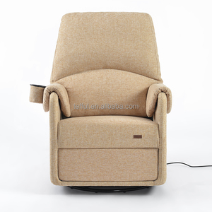 เก้าอี้โยกปรับเอนได้แบบนอร์ดิก หมุนได้ สำหรับห้องนั่งเล่น - Product Image 5