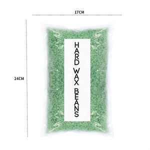 High Quality Organic Vegan Aloe Hot Film Depilatory Hard Wax Beans for Legs Body Bikini Areas Salon Hair Removal Wax Beads Bulk - Product Image 1