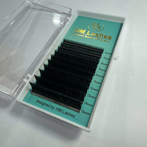 ขนตาปลอมขนมิงค์แบบมืออาชีพสำหรับต่อขนตาแบบโค้งมี V และ M ผลิตในเวียดนาม - Product Image 2