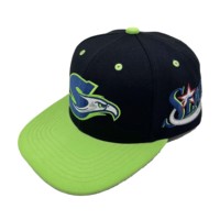 Hochwertige Maßgefertigte 3D-Stickerei Snapback Caps 6-Panel Flacher Schirm Hüte Gorras Hüte Fußball-Fan-Hüte