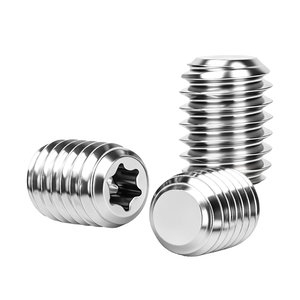 Tornillo de fijación de extremo plano con ranura de ciruela de acero inoxidable SUS304 de alta calidad, con rosca de precisión, resistente al desgaste y a la corrosión. - Product Image 3