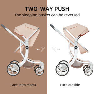 Cochecito <span class=keywords><strong>de</strong></span> Bebé Rosa Portátil, Plegable con una <span class=keywords><strong>Mano</strong></span>, Multifuncional y Popular para Viajes - Product Image 4