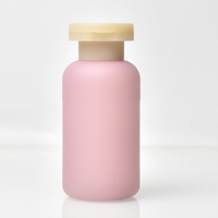 Flacon cosmétique de voyage rechargeable de 100 ml avec pochette zippée pour lotions, shampoings et lotions corporelles