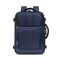 Fuliya sac d'ordinateur à la mode étanche Oxford décontracté pour étudiants sac à dos pour ordinateur portable antivol avec verrouillage par mot de passe pour les voyages d'affaires