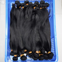 Nouvelle Arrivée - Extensions de Cheveux Humains Vietnamiens 15A, Lisses, Vierge, Super Double Drawn, Cuticules Alignées, Sans Nœuds
