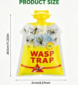 Trampa para Avispas Desechable Ecológica, Sólida y Duradera <span class=keywords><strong>de</strong></span> Alta Calidad, Super Magic Fly Catcher, BSTW OEM ODM, <span class=keywords><strong>Control</strong></span> <span class=keywords><strong>de</strong></span> Insectos - Product Image 2