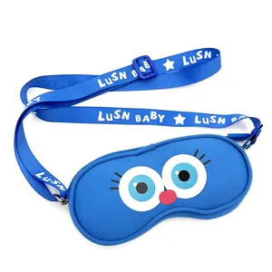 Cute Cartoon Soft Bag Sunglasses Organizer Lunette Pouch Package Accessories For Kids Optical And Sun Glasses With Custom Logo