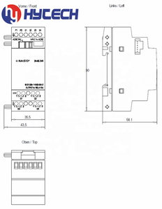 Module d'extension PLC LOGO DM8 24R 6ED1055-1HB00-0BA2 DI 4/DO 4 Entrée AC/DC/NPN pour SIEMENS LOGO 8 - Product Image 2