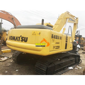 Excavadora Komatsu Pc220 de largo alcance a la venta Excavadora Komatsu usada de largo alcance, equipo pesado de pluma larga de excavadora a la venta - Product Image 1