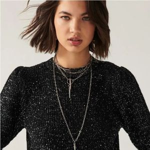 <span class=keywords><strong>Pull</strong></span> à <span class=keywords><strong>paillettes</strong></span> <span class=keywords><strong>Pull</strong></span> décontracté d'automne <span class=keywords><strong>Pull</strong></span> à col rond pour femmes <span class=keywords><strong>Pull</strong></span> en tricot - Product Image 2