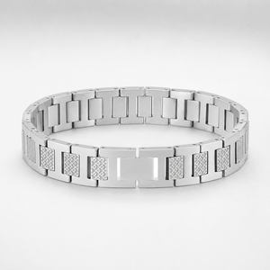 Hot Selling Crocodile Pattern Stainless Steel Hip Hop Style Silver/Gold Plated Customizable Logo <b>Engraving</b> Unisex Anniversary - Product Image 5