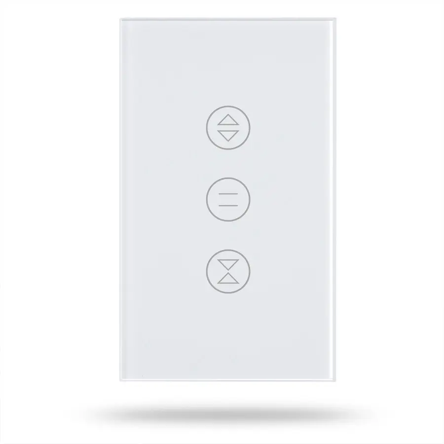 US/AU Standard Smart WIFI Touch Gehärtetem Glas Vorhang Schalter