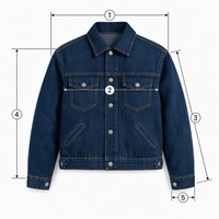 Blouson universitaire en jean noir pour homme avec fermeture éclair, surpiqûres contrastées, multi-poches, style streetwear, imperméable et respirant pour le printemps
