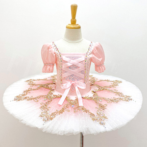 T0930 servicio personalizado adultos niños falda bonita puesta en escena Ropa de baile tutú de Ballet profesional - Product Image 2