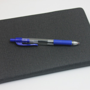 Stylo à bille à bouton-poussoir 0,5 mm, grande capacité, en plastique, promotionnel, pour le bureau - Product Image 4